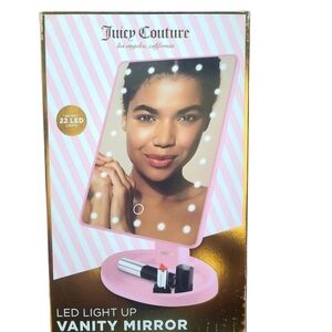 Juicy Couture Pink LED Vanity Mirror